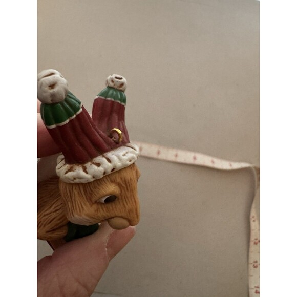 Vintage 1983 Hallmark Keepsake Christmas Ornament Ice Skating Rabbit Bunny - Picture 8 of 8
